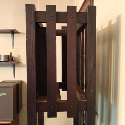 LOT 1: Arts & Crafts Tall Case Mission Clock