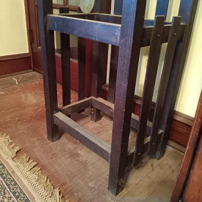LOT 1: Arts & Crafts Tall Case Mission Clock