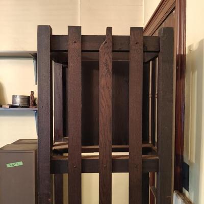 LOT 1: Arts & Crafts Tall Case Mission Clock