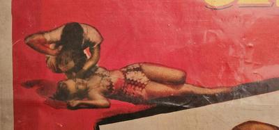 Original Vintage movie poster "Shack Out on 101" 1956 Litho