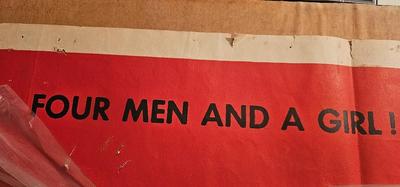 Original Vintage movie poster "Shack Out on 101" 1956 Litho