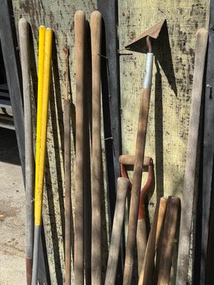 Lot of 13 used Garden Tools