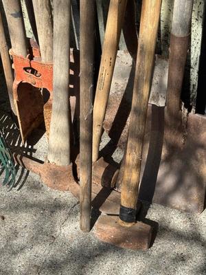 Lot of 13 used Garden Tools