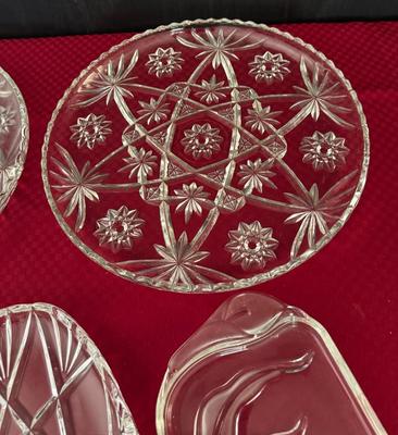 Vintage Crystal Glass - Set of 5