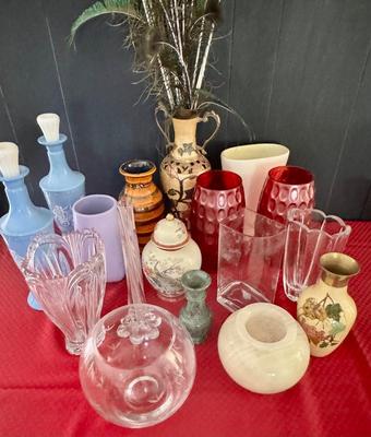 Vinatge Vases and Vessels - Set of 17
