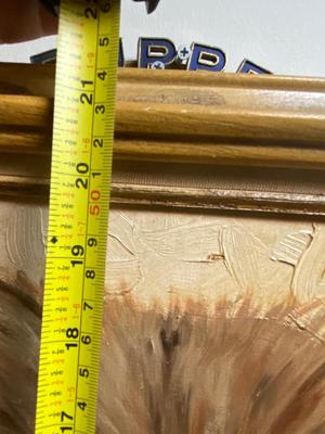 Adorable kitten painting Naif Primitive