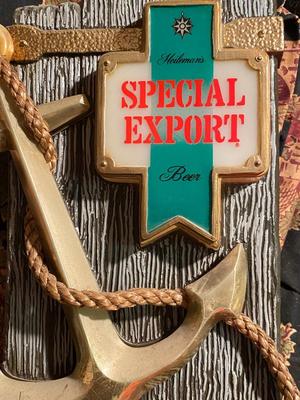 Vintage Special Export beer sign