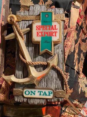 Vintage Special Export beer sign
