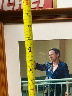 Framed Bruce Springsteen photo