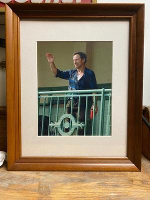 Framed Bruce Springsteen photo