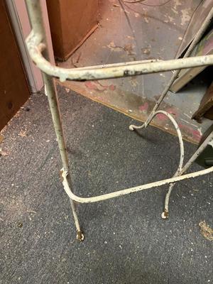 Victorian metal stand
