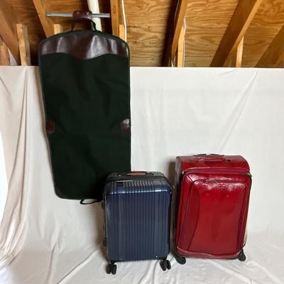 A1439 Lot of Three Luggage Cases - IFLY, HEYS, and Orvis