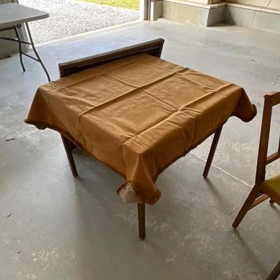 G1449 Card Table Lot