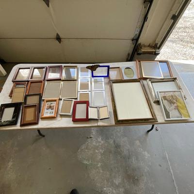 G1461 Large Lot Of Picture Frames