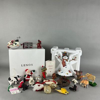 A1467 Lenox Feathered Friend & Ornaments