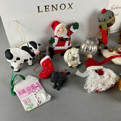 A1467 Lenox Feathered Friend & Ornaments