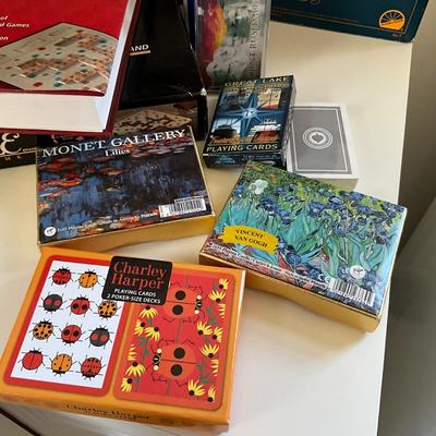 MR1485 Board Game & Bridge Lot