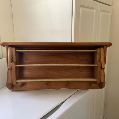 MR1486 Wooden Wall Drying Rack