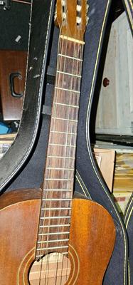 Herk Favilla C-5 Guitar with Customized Case!