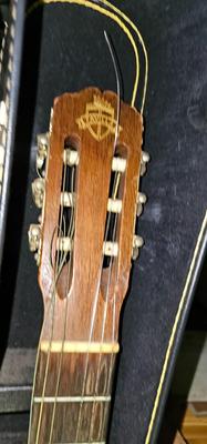 Herk Favilla C-5 Guitar with Customized Case!