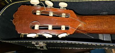 Herk Favilla C-5 Guitar with Customized Case!