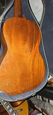 Herk Favilla C-5 Guitar with Customized Case!