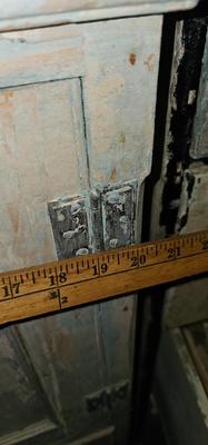 Vintage Cabinet with a door and 3 drawers