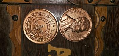 2 giant Pennies