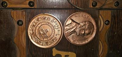 2 giant Pennies