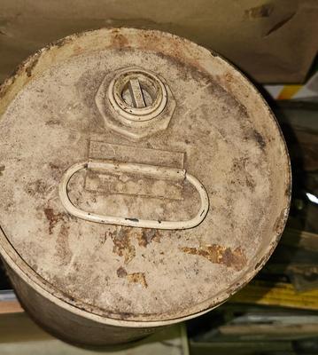 1950's Shell Motor Oil Can
