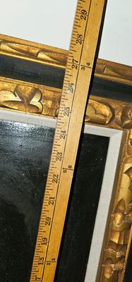 Large Painting Still Life with Vase, Fruit, Instrument