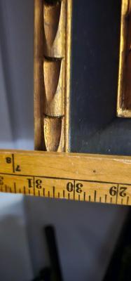Large Painting Still Life with Vase, Fruit, Instrument