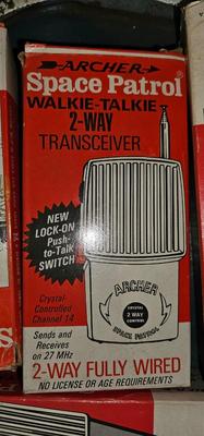 4 1970’s Vintage Walkie Talkies