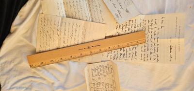 A few letters from 1870s, Paper Ephemera