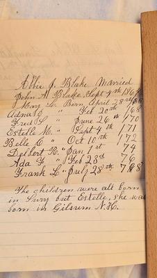 A few letters from 1870s, Paper Ephemera