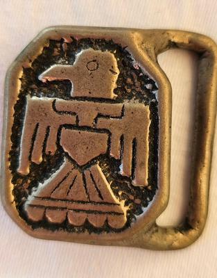 Vintage Belt Buckles 1970s Skull