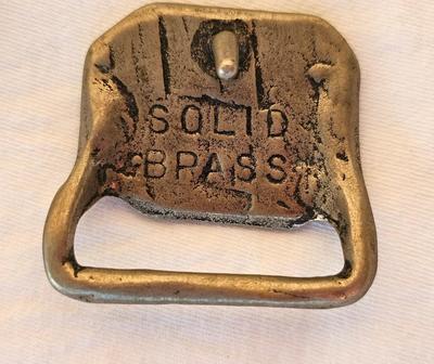 Vintage Belt Buckles 1970s Skull