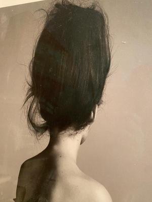 Black and white ’Up Do’ photo