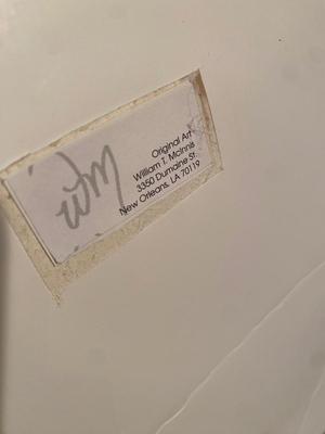 W. McInnis New Orleans watercolor