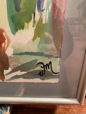 W. McInnis New Orleans watercolor