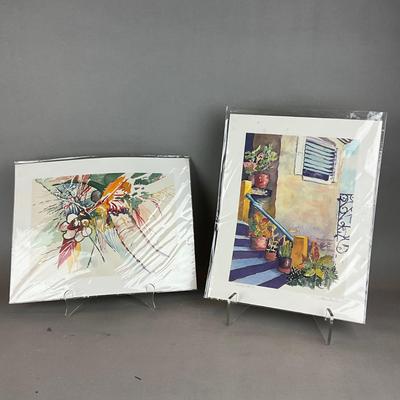 K1488 Signed & Numbered Watercolor Prints by Lanieta