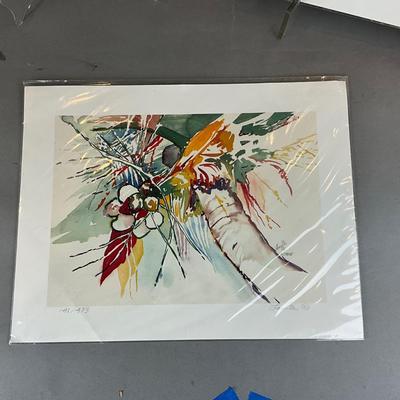 K1488 Signed & Numbered Watercolor Prints by Lanieta