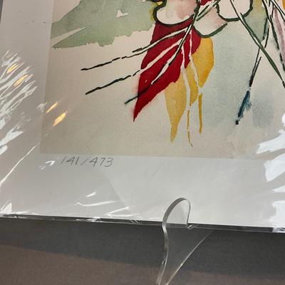 K1488 Signed & Numbered Watercolor Prints by Lanieta
