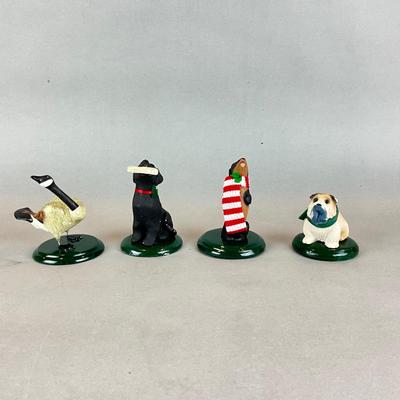 SR1501 Lot of Four Byers' Choice Animal Lot