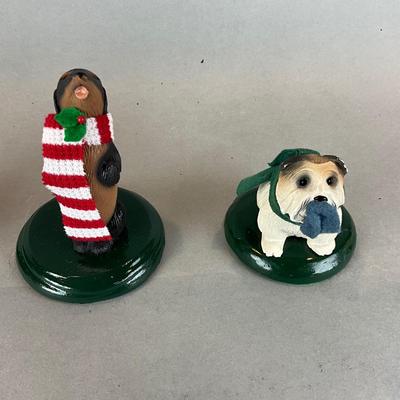 SR1501 Lot of Four Byers' Choice Animal Lot