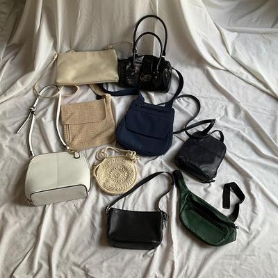 M1527 Large Lot of Small Handbags, Fanny pack , Coach and more