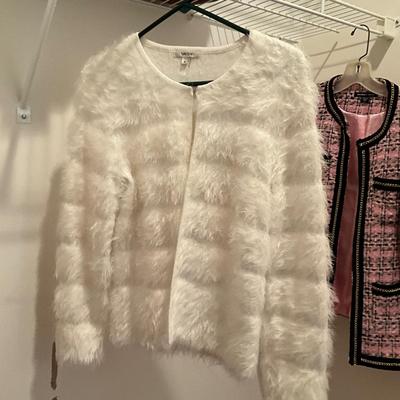 M1531 Lot of Eleven Ladies Dress Jackets Neiman Marcus, Tyler Boe, Chicos and more