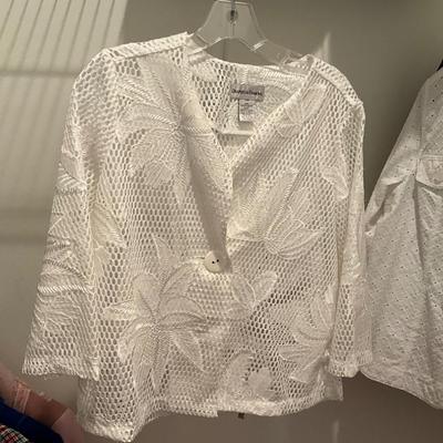 M1531 Lot of Eleven Ladies Dress Jackets Neiman Marcus, Tyler Boe, Chicos and more
