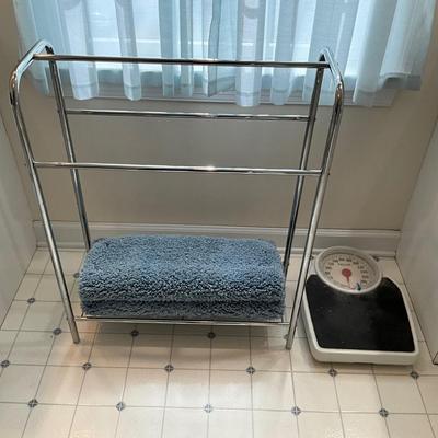 UBR1545 Chrome Towel Bar and Scale