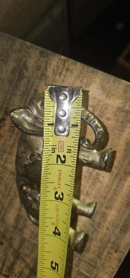 Vintage Cast Iron Elephant Arcade Bank